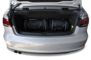 Torby do bagażnika AUDI A3 CABRIO 2014-2016 4szt KJUST