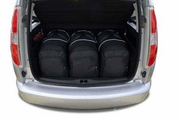 Torby do bagażnika SKODA ROOMSTER 2006-2015 3szt KJUST